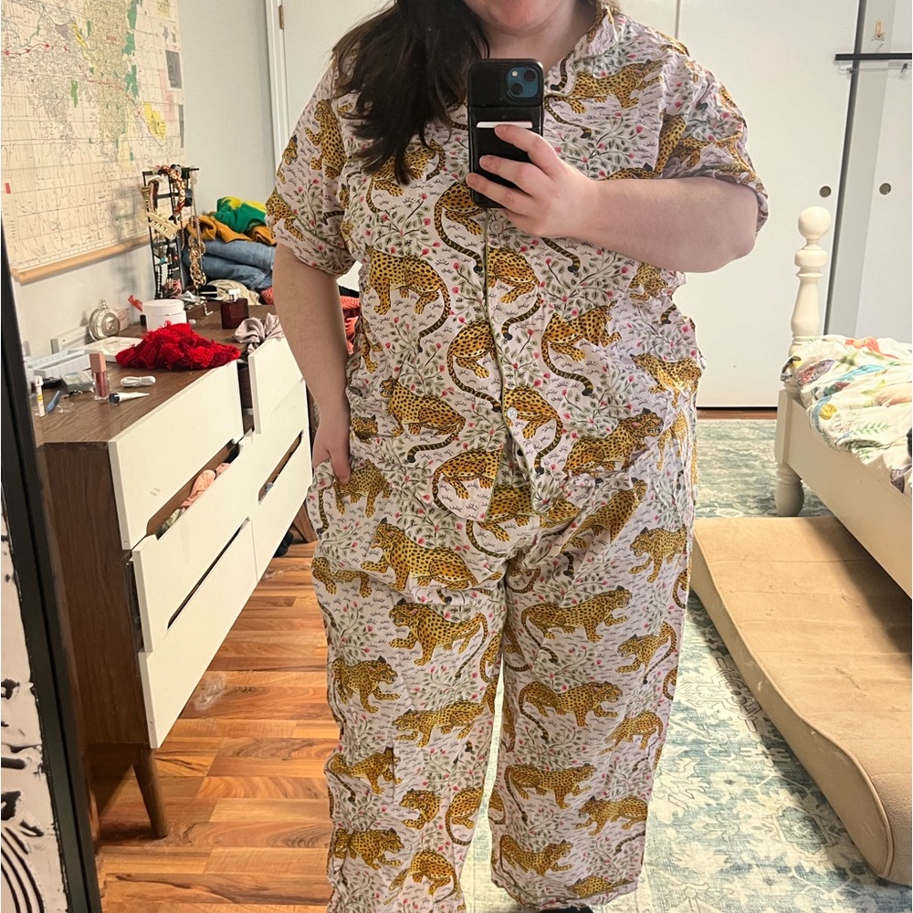 Print Fresh Bagheera Pajama Set 5x
